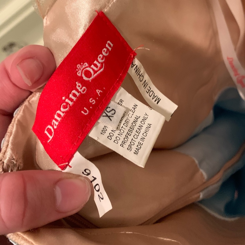 Dancing Queen Extra Small Light Blue Hoco Dress - image 6